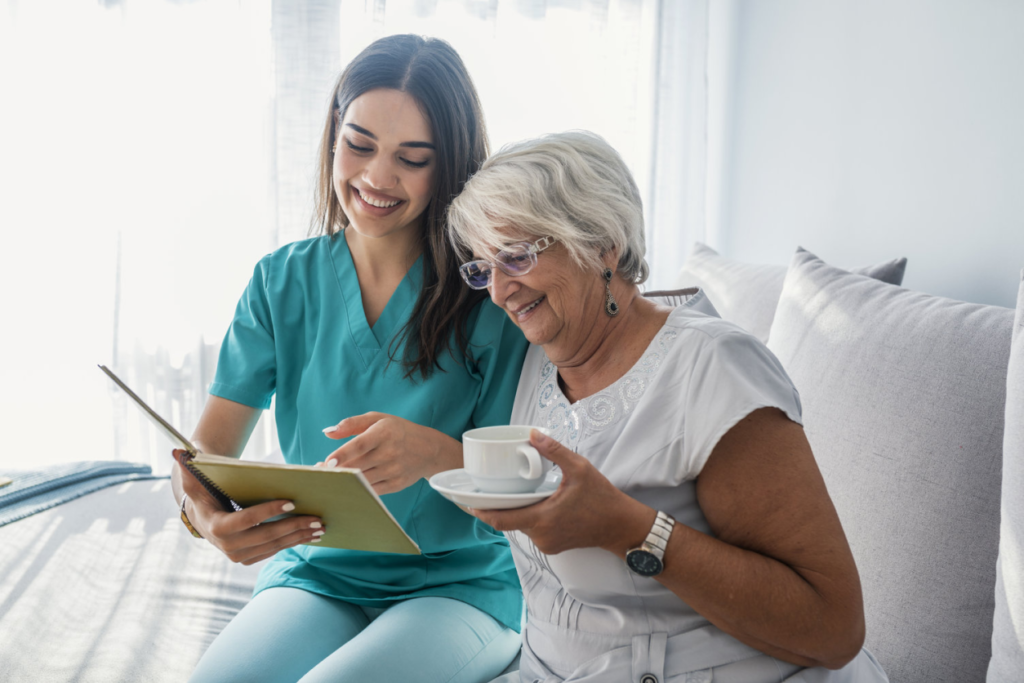 middle aged companion care
